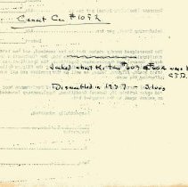 Section 13 - Cement Car [1052] Notes